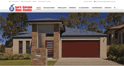 Desktop Screenshot of iansgaragedoor.com.au